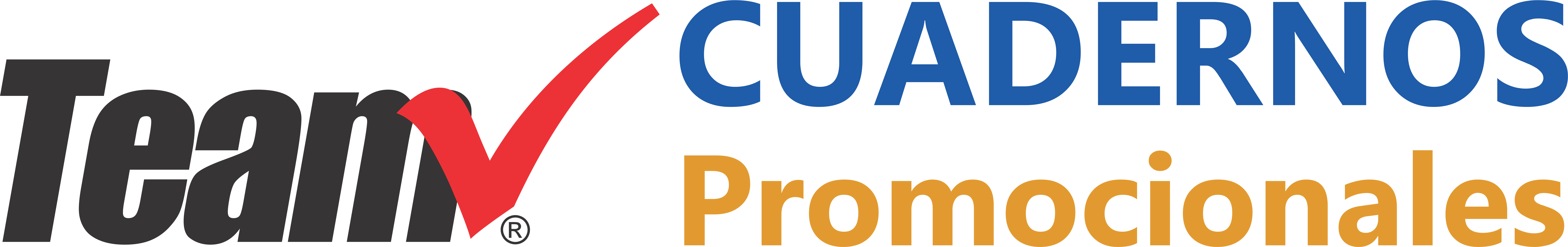 Logo Team Cuadernos Promocionales